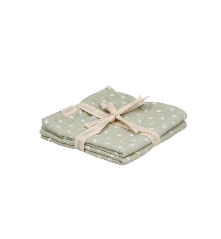 2 Muselinas Tutete Leaves Sage
Tutete