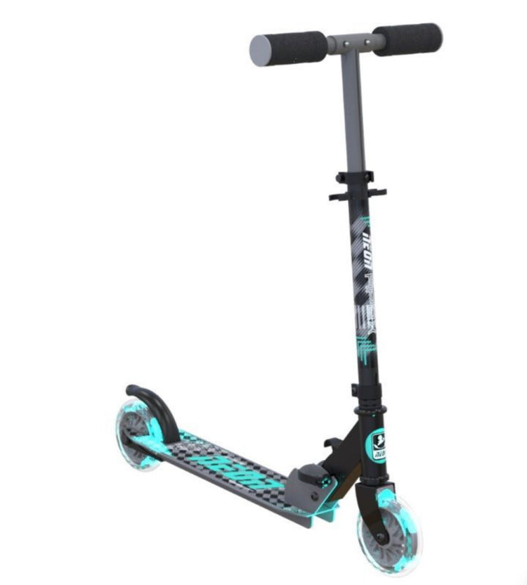 Patinete Neon Apex Led Gris Yvolution