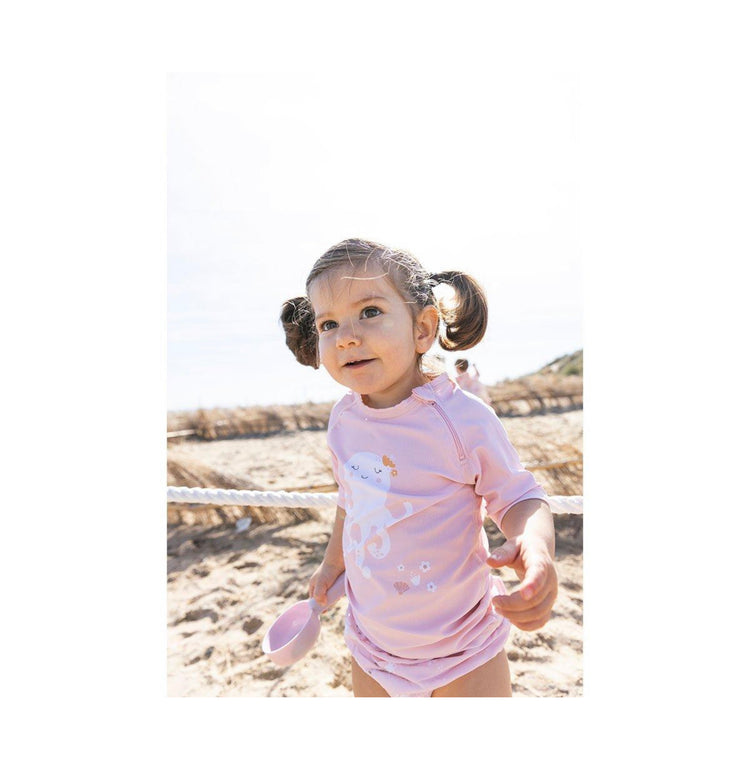 Camiseta Protección Solar Crab Coral
Monnëka