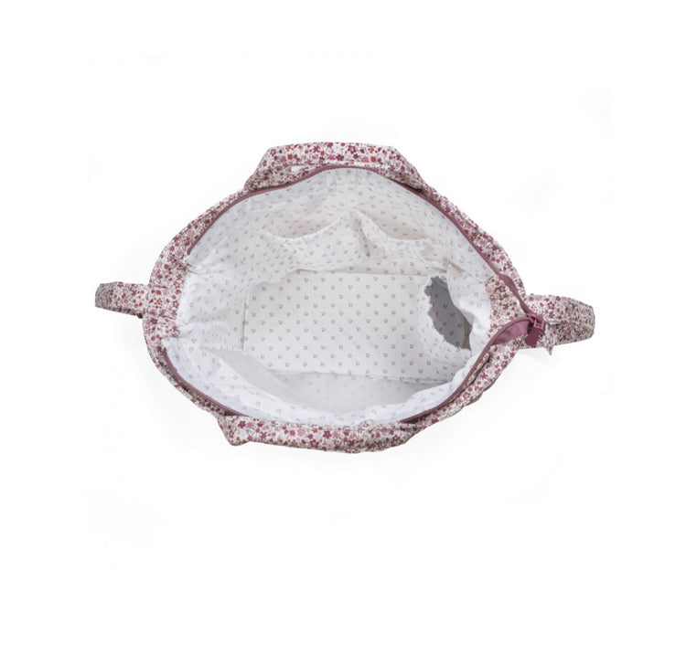 Bolsa Canastilla Cherry Flores