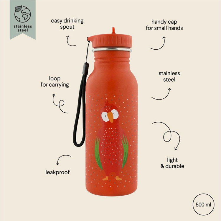 Botella Acero Trixie Mr. Parrot 500ml
Trixie