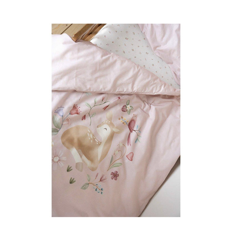 Funda Nórdica Cuna Blossom Fairy Garden
Little Dutch