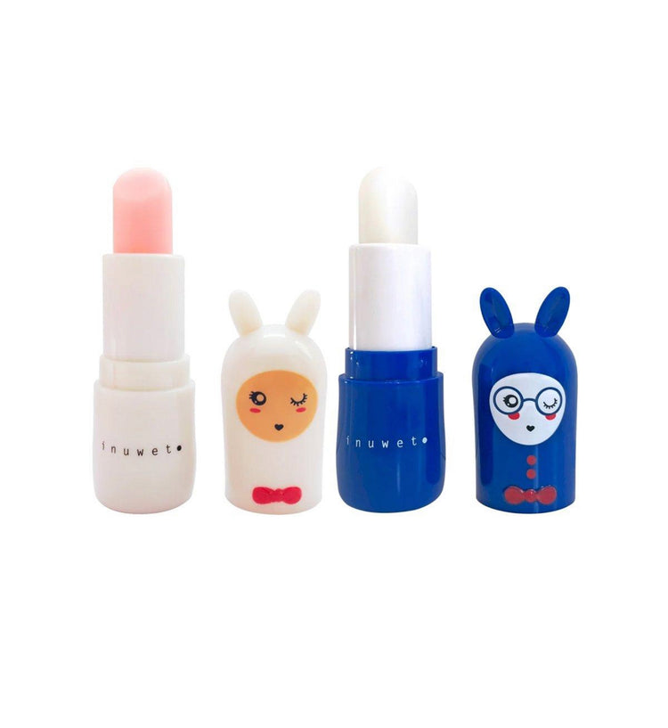 2 Bálsamos Labiales Blanco y Azul
Inuwet