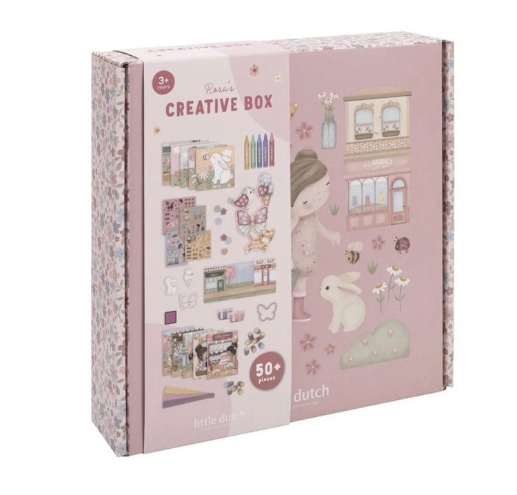 Caja creatividad Rosa XL - Little Dutch