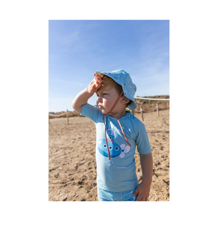 Camiseta Protección Solar Crab Coral
Monnëka