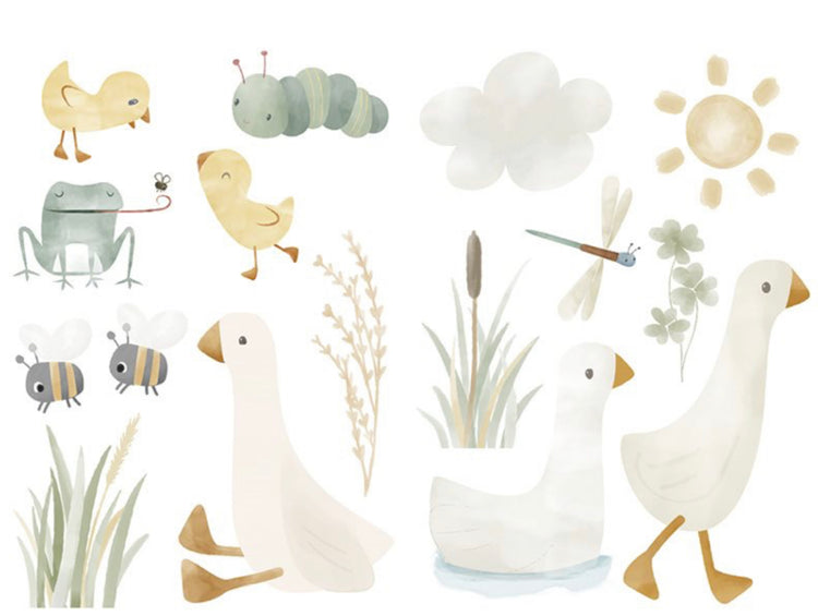Vinilos decorativos little dutch little goose