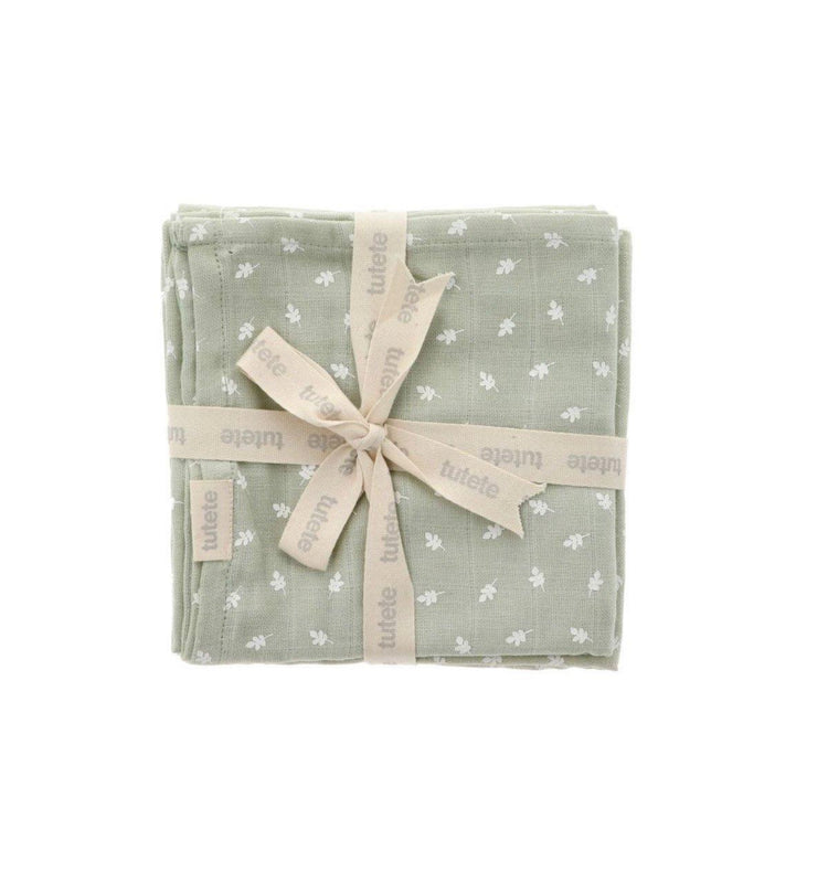 2 Muselinas Tutete Leaves Sage
Tutete