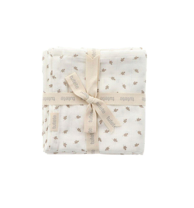 2 Muselinas Tutete Leaves White
Tutete