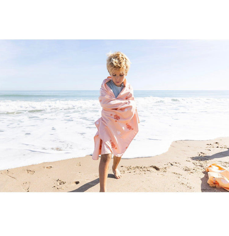 Toalla Playa Microfibra Crab Coral Personalizable
Monnëka