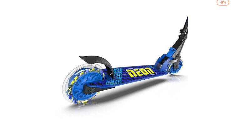 YVOLUTION PATINETE NEON APEX LED AZUL