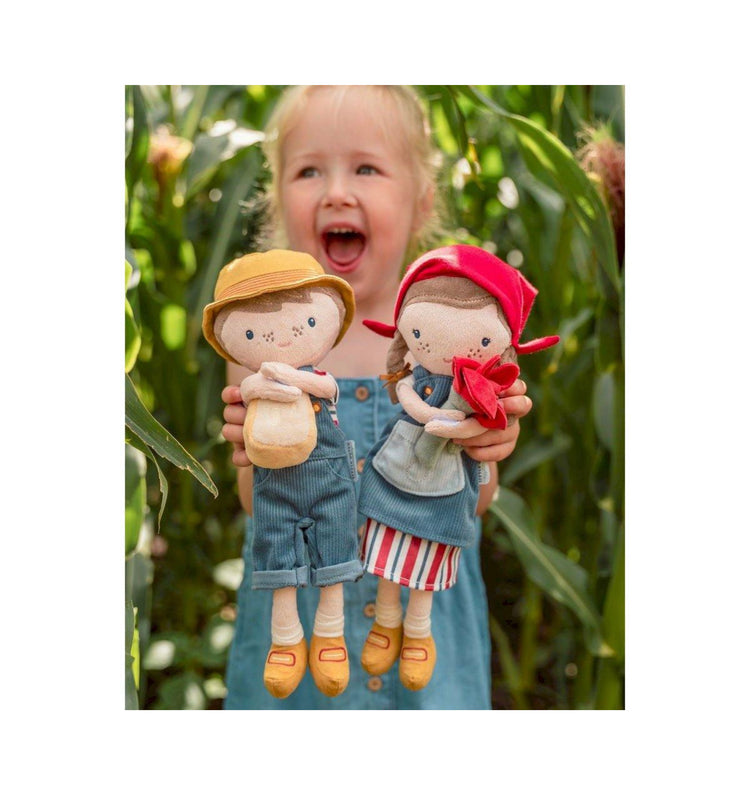 Muñeca Blandita Rosa Granjera
Little Dutch