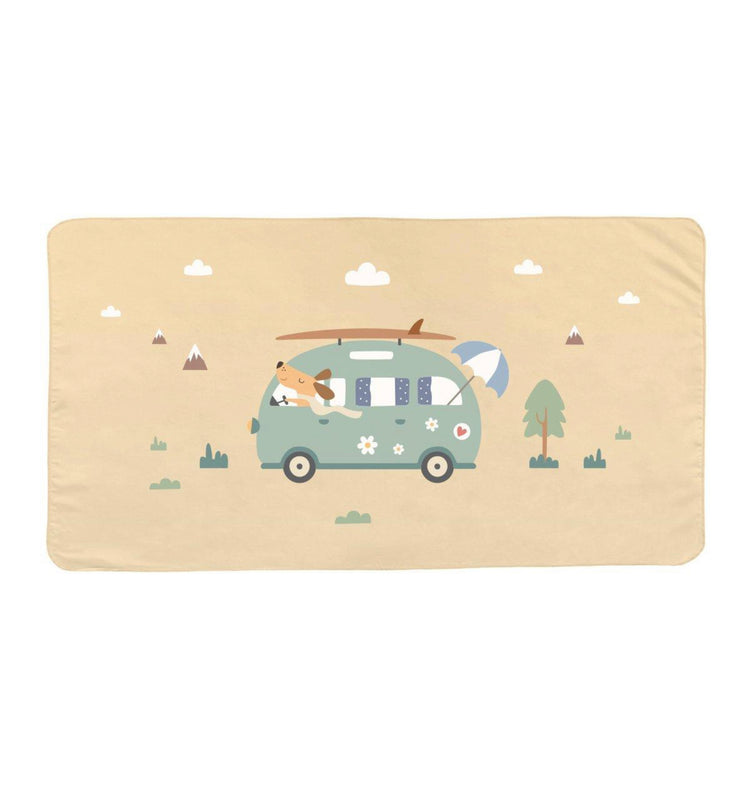 Toalla Playa Microfibra Surf Van Personalizable
Monnëka