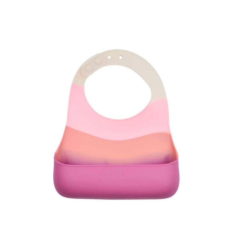 Babero de Silicona Color Splash Mauve Rose Ombre
Grech & Co