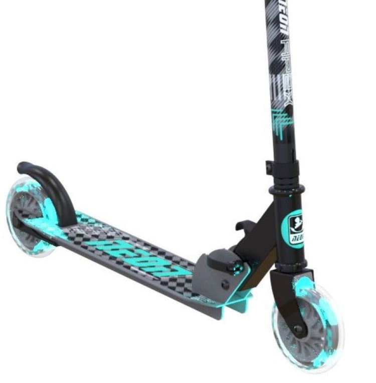 Patinete Neon Apex Led Gris Yvolution