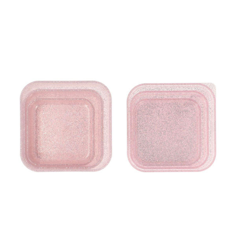 3 Cajas Almuerzo Glitter Pink
Tutete