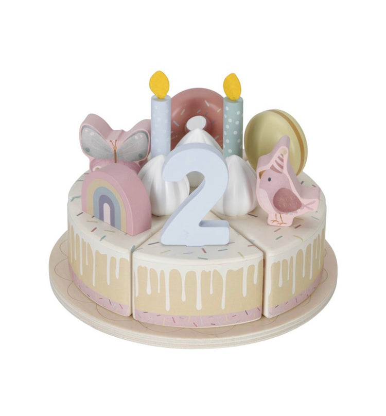 Pastel de Cumpleaños Rosa FSC Little Dutch