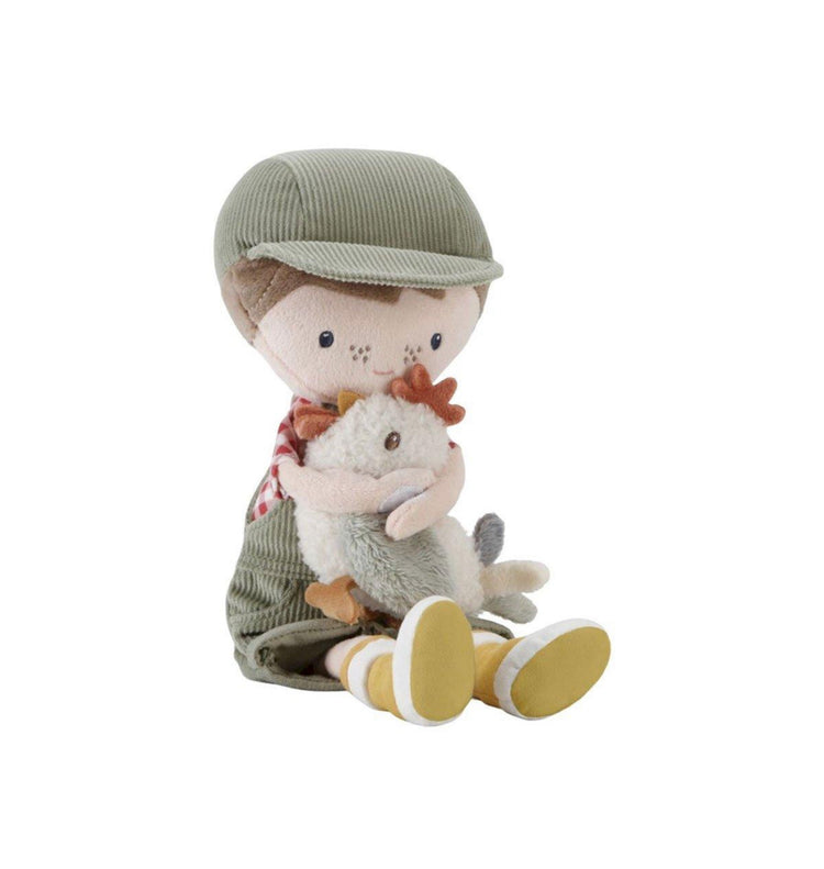 Muñeco Blandito Jim Granjero con Gallina
Little Dutch