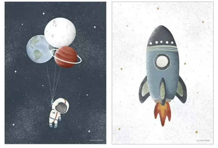 Lámina Espacio Doble Cara - Little Dutch