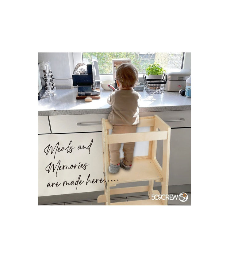 Prema 3 en 1 Torre de Aprendizaje y Mesa + Silla + Pizarra