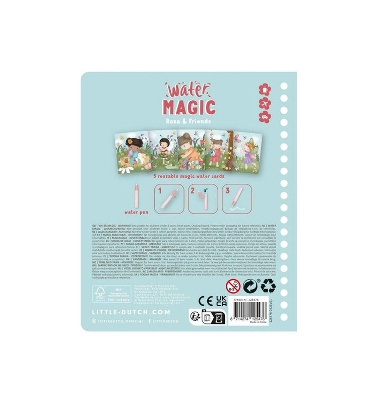 Libro Mágico para Colorear Rosa & Friends
Little Dutch