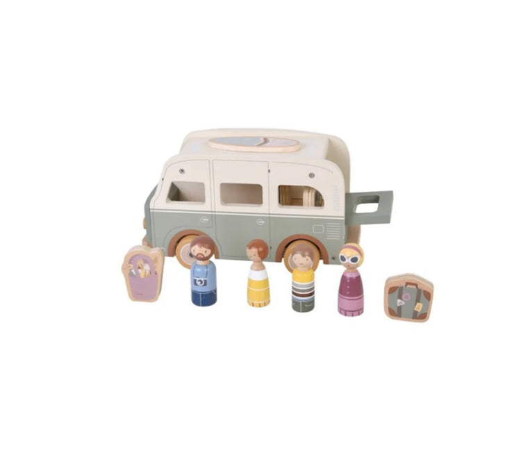 Furgoneta retro encajable Little Dutch
