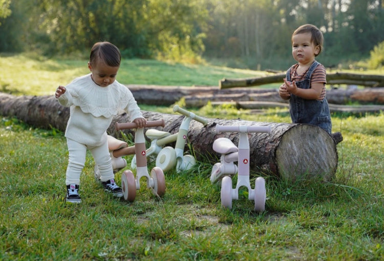 Bicicleta de Equilibrio Yuki Rosa