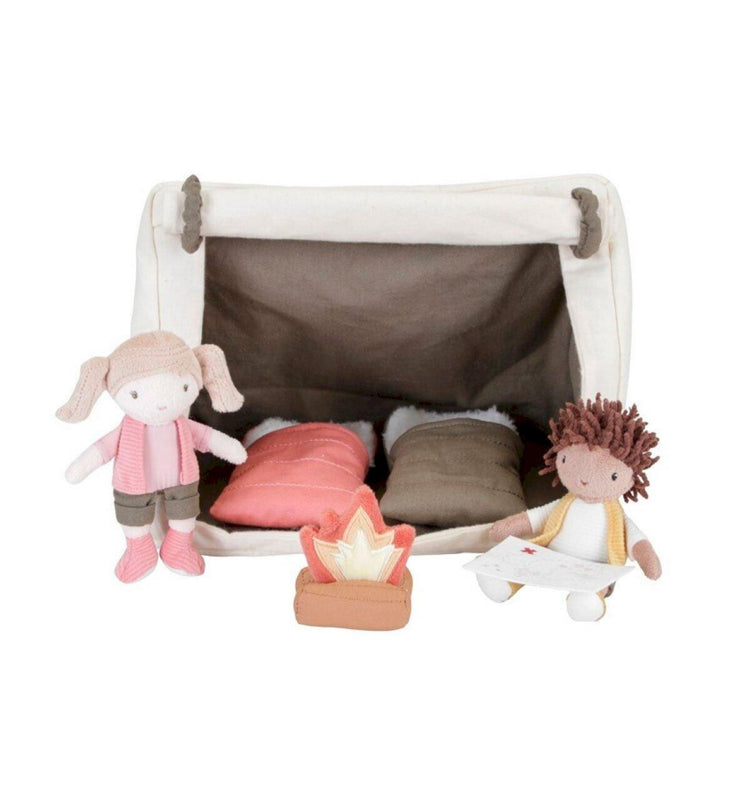 Muñecos Blanditos Jake y Anna de Acampada
Little Dutch