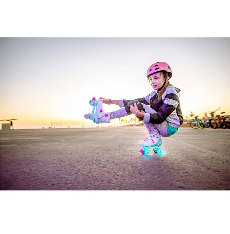Patines Combo Neón Verde y Rosa T.34-38
Yvolution