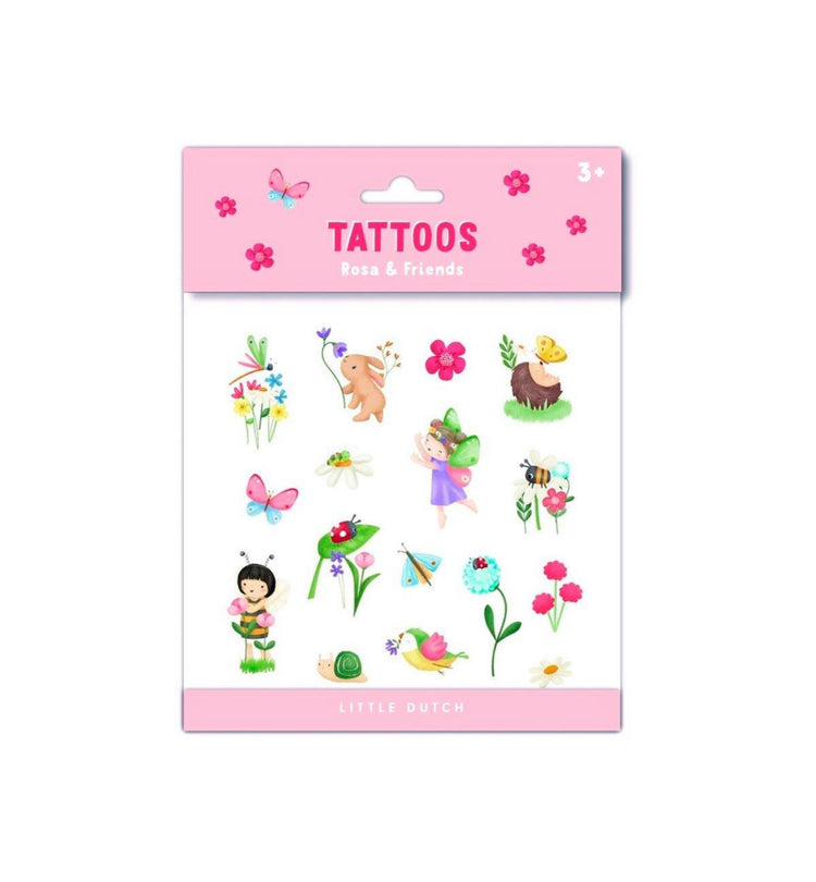 Tatuajes Temporales Rosa & Friends
Little Dutch