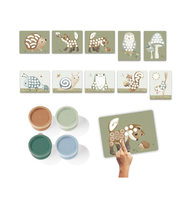 Set Pintura Dedos Forest Friends
Little Dutch