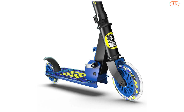 YVOLUTION PATINETE NEON APEX LED AZUL