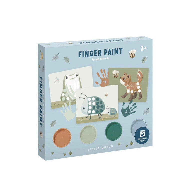 Set Pintura Dedos Forest Friends
Little Dutch