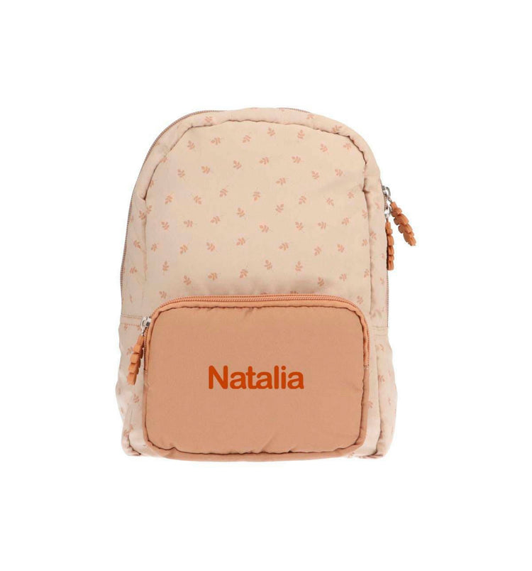 Mochila Infantil Acolchada Leaves Sand Personalizable
Tutete