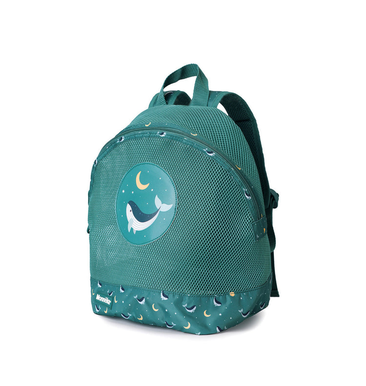 Mochila Infantil Antiarena Whale Teal
Monnëka