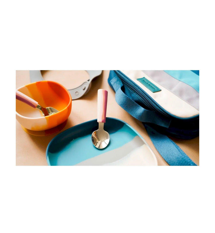 Plato con Ventosa Color Splash Desert Teal Ombre
Grech & Co