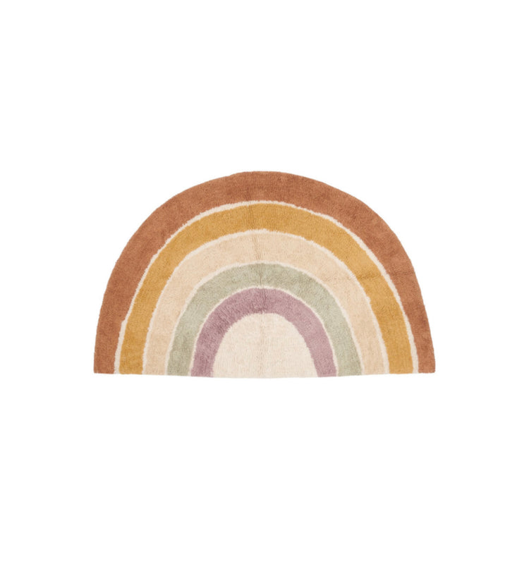 Alfombra arco iris vintage