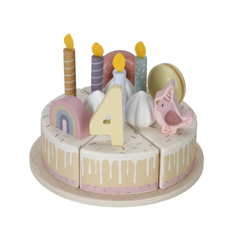 Pastel de Cumpleaños Rosa FSC Little Dutch