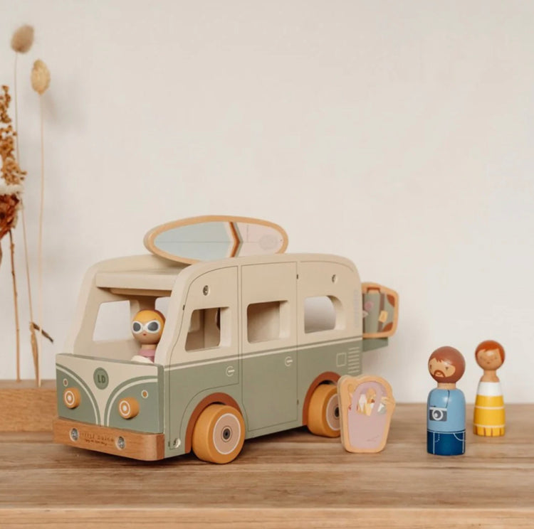 Furgoneta retro encajable Little Dutch