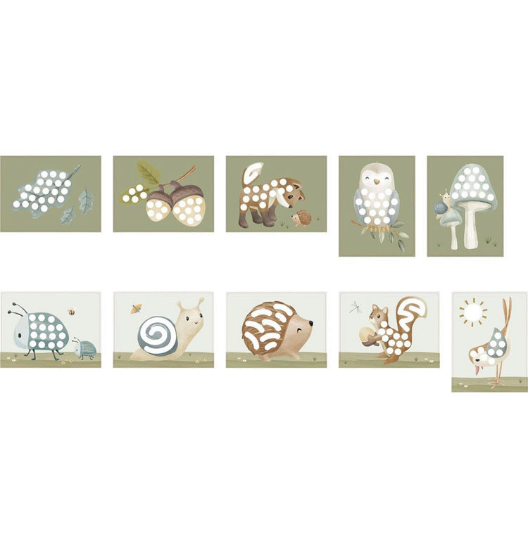 Set Pintura Dedos Forest Friends
Little Dutch