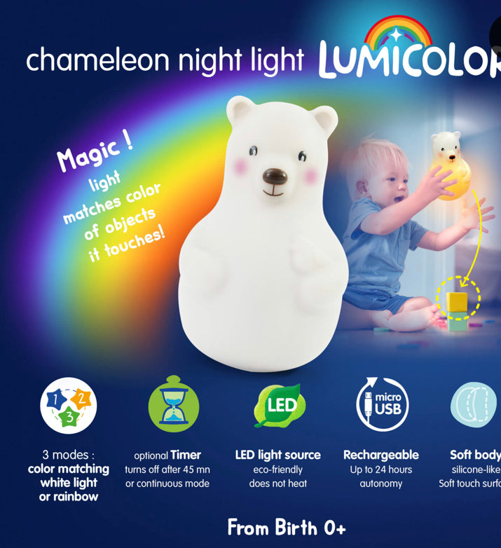 LÁMPARA QUITAMIEDOS OSO