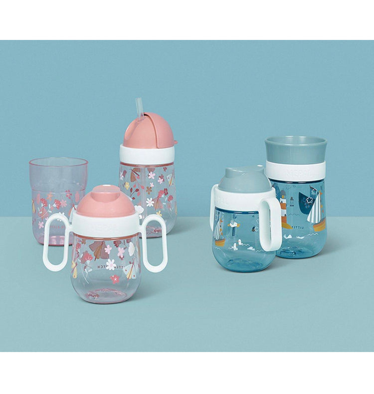 Vaso con Pajita Mio Flores y Mariposas
Mepal