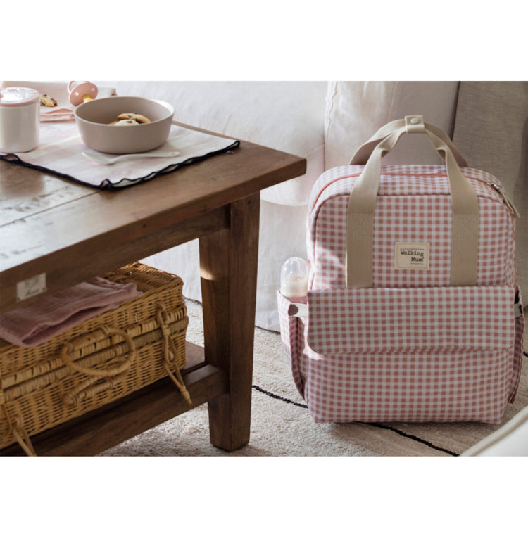 Mochila para Silla de Paseo I Love Vichy Rosa
Walking Mum