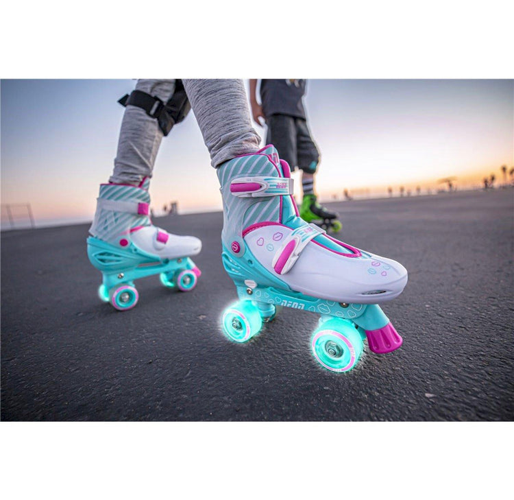 Patines Combo Neón Verde y Rosa T.34-38
Yvolution