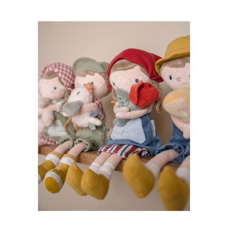 Muñeca Blandita Rosa Granjera
Little Dutch