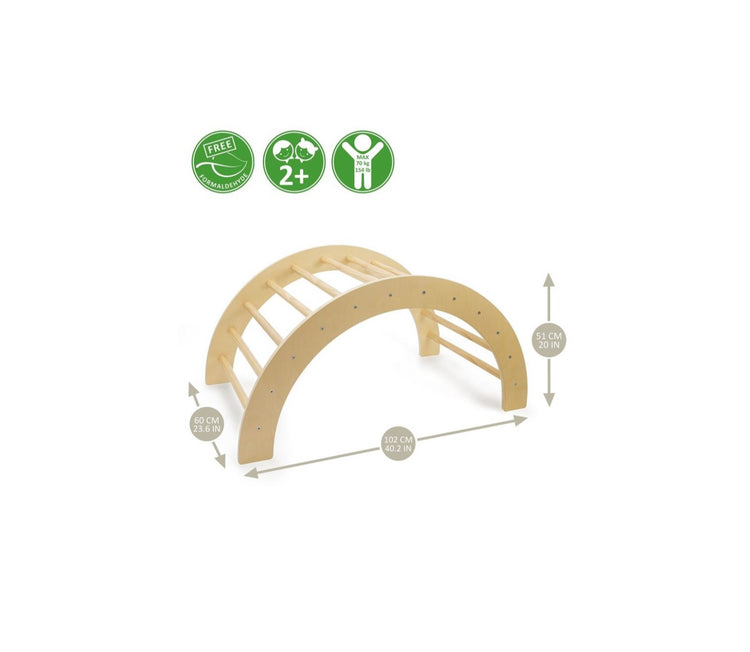 Jungle Arco de Escalar y Balancín 2 en 1