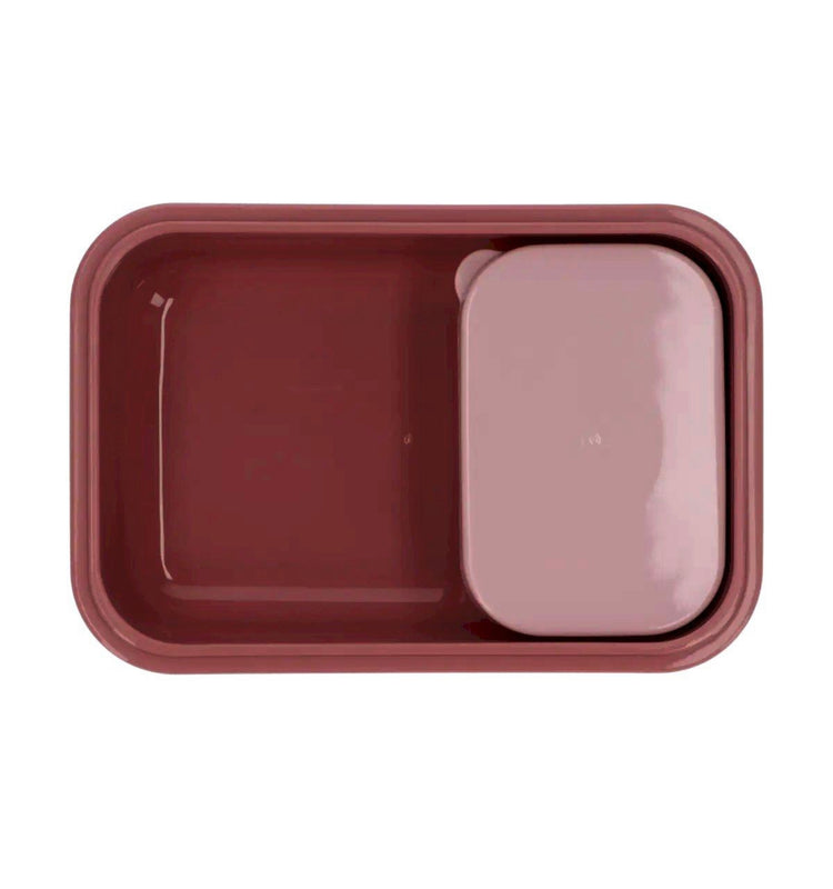 Caja Almuerzo Bento Leaves Pink Tutete