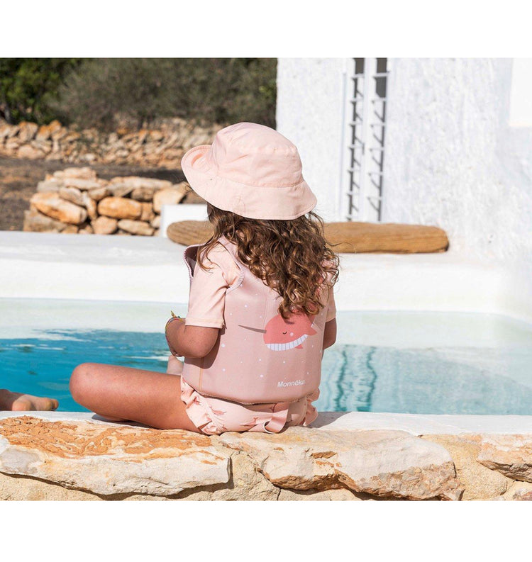 Chaleco Flotador Aprendizaje Narval Peach Monnëka