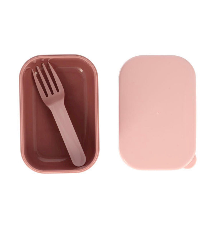 Caja Almuerzo Bento Leaves Pink Tutete