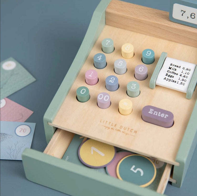 CAJA REGISTRADORA CON ESCANER MENTA LITTLE DUTCH