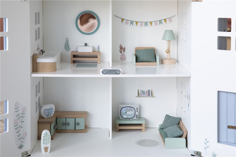 CASA DE MUÑECAS AZUL LITTLE DUTCH